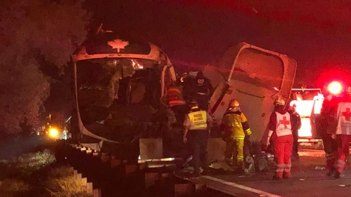 Accidente en la carrera nacional, en el tramo Zaragoza-Victoria, deja como saldo un muerto El Diario MX (1)